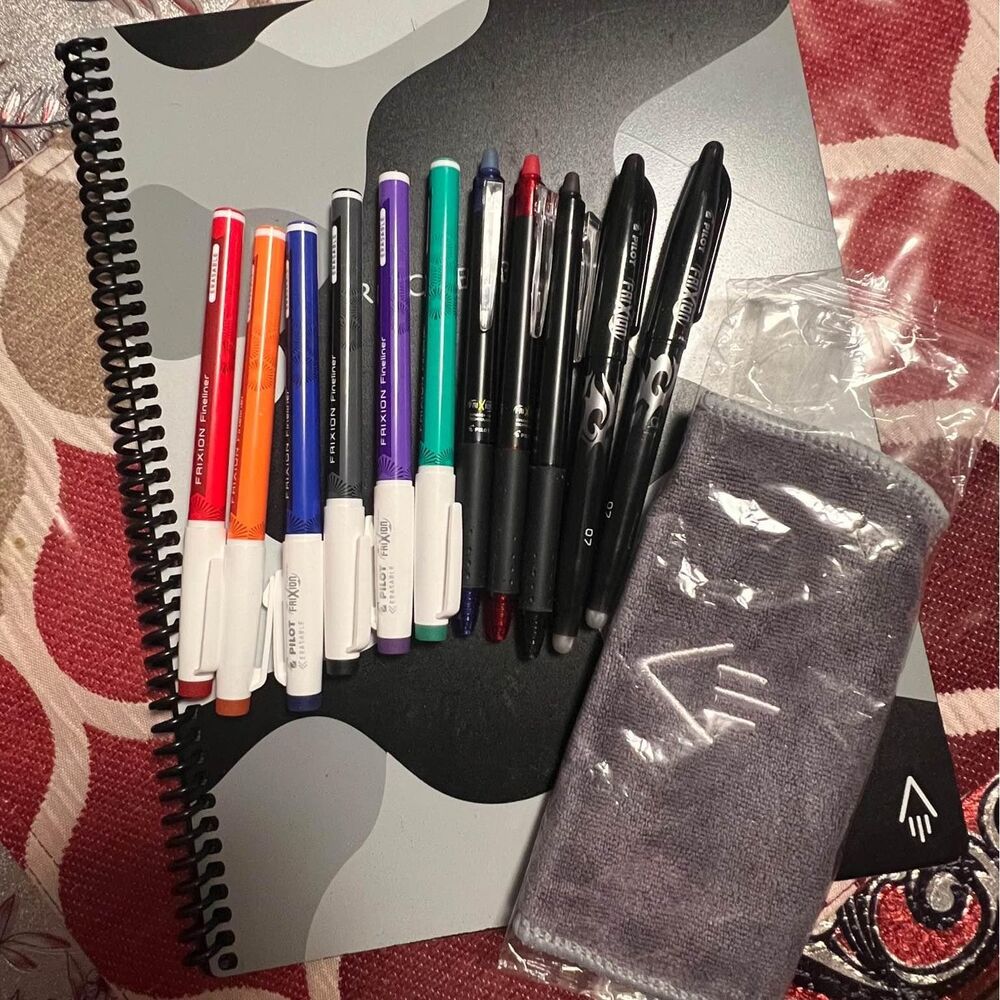 rocketbook reusable digital notebook + accessories